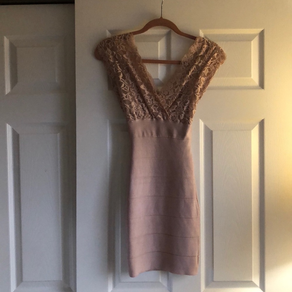 Light Pink Cling Dress
